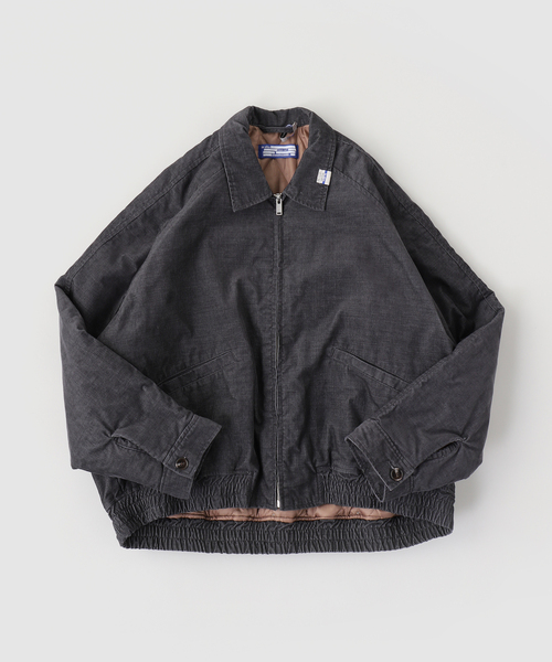 In・stru(men-tal).(インストルメンタル)の「IN STRU(MEN-TAL) / インストルメンタル CORDUROY ZIP BLOUSON(その他アウター・メンズ・チャコールグレー/カーキ・46/48)」の1枚目の写真