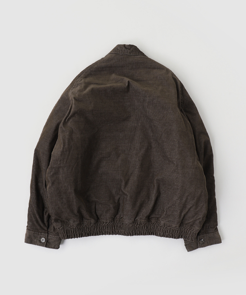 In・stru(men-tal).(インストルメンタル)の「IN STRU(MEN-TAL) / インストルメンタル CORDUROY ZIP BLOUSON(その他アウター・メンズ・チャコールグレー/カーキ・46/48)」の3枚目の写真