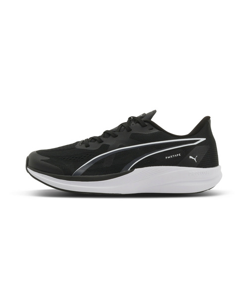 PUMA(プーマ)の「PUMA プーマ ユニセックス リディーム プロ レーサー 2 ワイド ランニングシ(スニーカー・メンズ・ブラック系その他/ホワイト×レッド・23.5cm/25.0cm/29.0cm/26.5cm/27.5cm/28.5cm/24.5cm/24.0cm/22.5cm/28.0cm/25.5cm/26.0cm/27.0cm/23.0cm)」の1枚目の写真