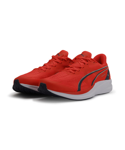 PUMA(プーマ)の「PUMA プーマ ユニセックス リディーム プロ レーサー 2 ワイド ランニングシ(スニーカー・メンズ・ブラック系その他/ホワイト×レッド・23.5cm/25.0cm/29.0cm/26.5cm/27.5cm/28.5cm/24.5cm/24.0cm/22.5cm/28.0cm/25.5cm/26.0cm/27.0cm/23.0cm)」の13枚目の写真