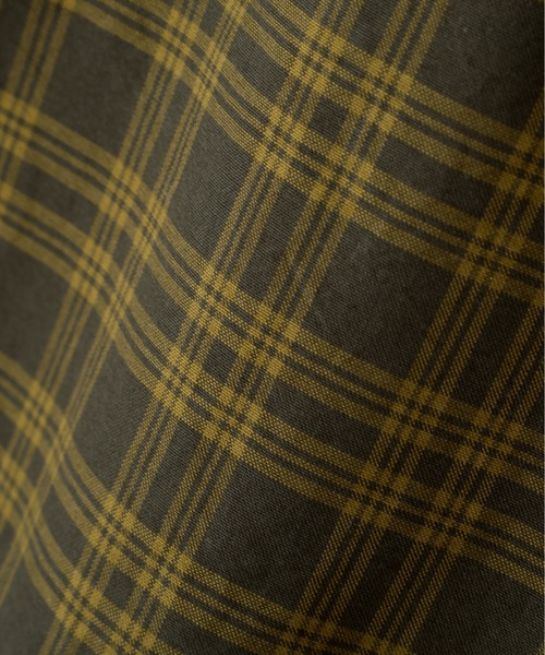MHL.（エムエイチエル）の「TONAL COTTON CHECK（シャツ/ブラウス・レディース・カーキ・1/2）」の7枚目の写真