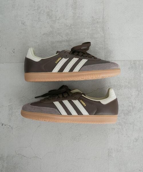 adidas(アディダス)の「adidas SAMBA OG(スニーカー・レディース・ブラウン・23.5/23/24/24.5)」の1枚目の写真