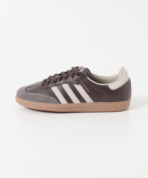 adidas(アディダス)の「adidas SAMBA OG(スニーカー・レディース・ブラウン・23.5/23/24/24.5)」の2枚目の写真