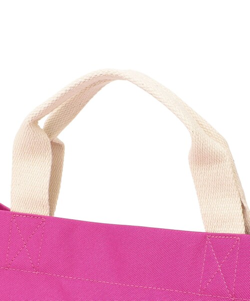 SHIPS any（シップス エニィ）の「PARROTT CANVAS: ショルダー付き 2WAY トート バッグ（トートバッグ・レディース・ブルー/ピンク・ONE SIZE）」の8枚目の写真