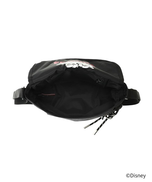 Manhattan Portage(マンハッタンポーテージ)の「NYLON MESSENGER BAG(XS)BACK POCKET W/ DIVIDER MAGNET / MICKEY / 26(メッセンジャーバッグ・レディース・ブラック・X-SMALL)」の6枚目の写真