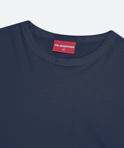 PSSHOPPER（ピーエスショッパ）の「レイヤードインナークロップドカット長袖Tシャツ [ネイビー]（Tシャツ/カットソー・メンズ・その他・MEDIUM/LARGE/X-LARGE）」の10枚目の写真