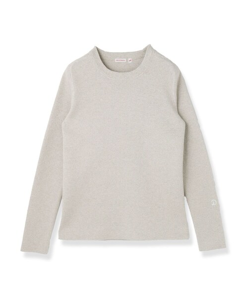 DRESSTERIOR(ドレステリア)の「コットンカシミヤ ラメニット(ニット/セーター・レディース・ナチュラル・38/36)」の2枚目の写真