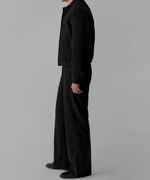BOWLOW PRODUCT（バウロープロダクト）の「TRブレンドスタンドカラージャケット[ブラック]（その他アウター・メンズ・その他・MEDIUM/LARGE/X-LARGE）」の4枚目の写真