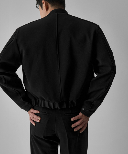 BOWLOW PRODUCT（バウロープロダクト）の「TRブレンドスタンドカラージャケット[ブラック]（その他アウター・メンズ・その他・MEDIUM/LARGE/X-LARGE）」の5枚目の写真