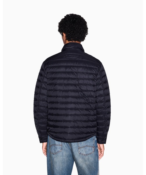 ARMANI EXCHANGE(アルマーニエクスチェンジ)の「【A|X アルマーニ エクスチェンジ】シャツカラー ダウンジャケット(ZOZO限定カラー含)(ダウンジャケット/コート・メンズ・ダークネイビー/ブラック・X-SMALL/X-LARGE/SMALL/MEDIUM/LARGE)」の12枚目の写真