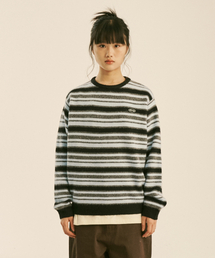 AURORA STRIPE KNIT (BLACK)