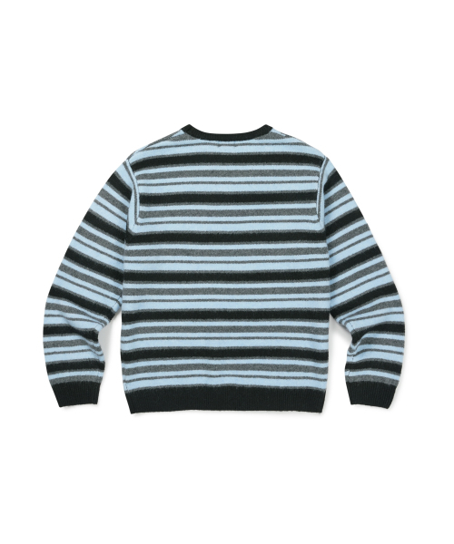 MMLG（エムエムエルジー）の「AURORA STRIPE KNIT (BLACK)（ニット/セーター・レディース・その他・LARGE/SMALL/MEDIUM/X-LARGE）」の3枚目の写真