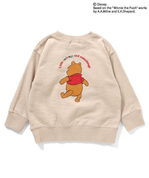 F.O.KIDS（エフオーキッズ）の「F.O.KIDS/エフオーキッズ ディズニーキャラクター Pooh 4色2柄トレーナー プーさん 子供服 通園 かわいい おでかけ カジュアル 2026秋冬 秋服 冬服（スウェット・キッズ・レッド/グリーン/アイボリー/キャメル・130/140/150/160）」の22枚目の写真
