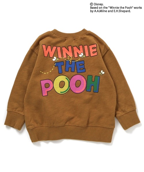F.O.KIDS（エフオーキッズ）の「F.O.KIDS/エフオーキッズ ディズニーキャラクター Pooh 4色2柄トレーナー プーさん 子供服 通園 かわいい おでかけ カジュアル 2026秋冬 秋服 冬服（スウェット・キッズ・レッド/グリーン/アイボリー/キャメル・130/140/150/160）」の17枚目の写真