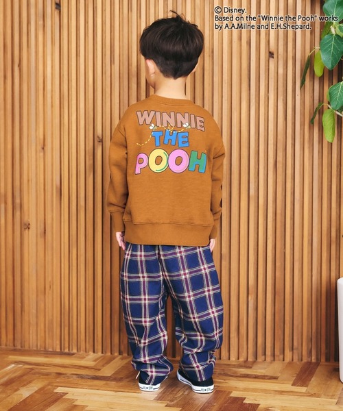F.O.KIDS（エフオーキッズ）の「F.O.KIDS/エフオーキッズ ディズニーキャラクター Pooh 4色2柄トレーナー プーさん 子供服 通園 かわいい おでかけ カジュアル 2026秋冬 秋服 冬服（スウェット・キッズ・レッド/グリーン/アイボリー/キャメル・130/140/150/160）」の14枚目の写真