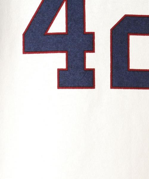 Champion(チャンピオン)の「別注 Champion(チャンピオン) 7分 プリント ワンピース◆(ワンピース・キッズ・ホワイト/ネイビー・110cm/120cm/100cm)」の9枚目の写真