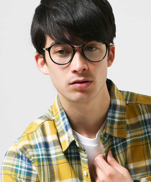 NANO universe（ナノユニバース）の「ボストンコンビ（サングラス・メンズ・ブラウン/ブラック・FREE）」の2枚目の写真