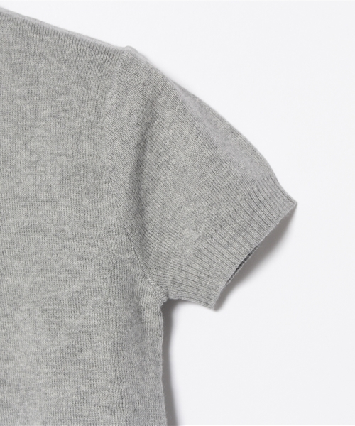 SHIPS KIDS（シップスキッズ）の「SHIPS KIDS:ソリッド/リバティ ショートスリーブ カーディガン(100～130cm)（カーディガン/ボレロ・キッズ・ホワイト/グレー/グリーン・100/120/110/130）」の6枚目の写真