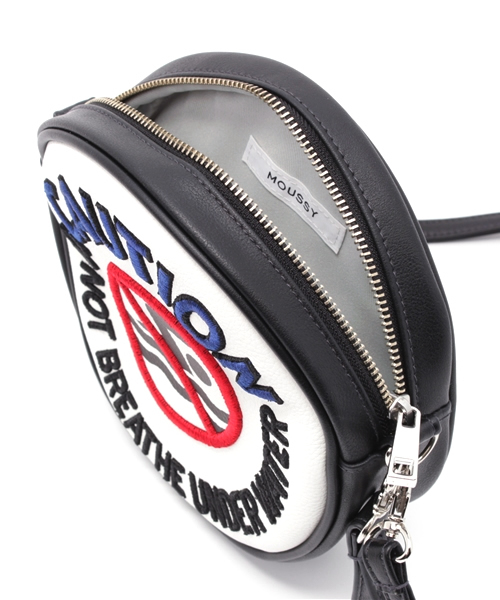 MOUSSY（マウジー）の「CAUTION POCHETTE（ショルダーバッグ・レディース・イエロー/ホワイト・FREE）」の10枚目の写真