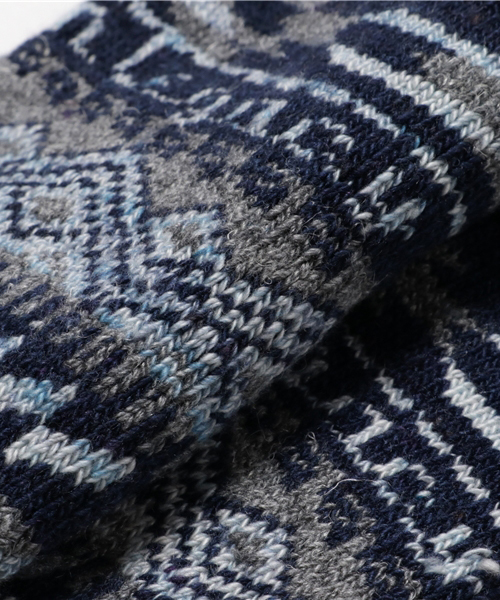 THE NORTH FACE（ザノースフェイス）の「ザ・ノース・フェイス ユニセックスコンフォートトレッキングジャガードソックス（ソックス/靴下・メンズ・ネイビー/ブルー系その他/ブラック・SMALL/LARGE/MEDIUM）」の5枚目の写真