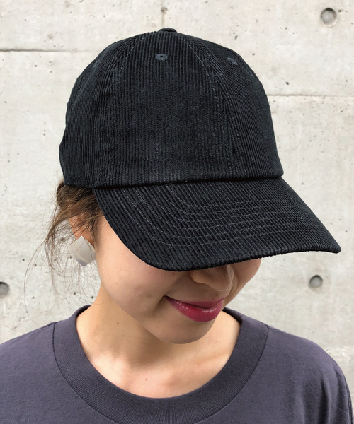 newhattan(ニューハッタン)の「【newhattan】ニューハッタン/コーデュロイキャップ(キャップ・レディース・ブラウン/キャメル/ベージュ/ネイビー/ブラック/モスグリーン/ワインレッド/グレー・フリー)」の15枚目の写真