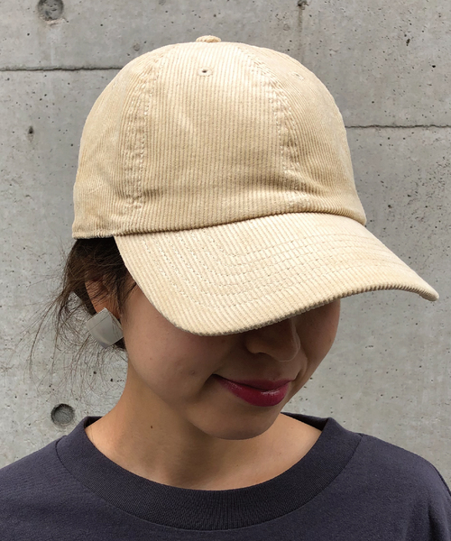 newhattan(ニューハッタン)の「【newhattan】ニューハッタン/コーデュロイキャップ(キャップ・レディース・ブラウン/キャメル/ベージュ/ネイビー/ブラック/モスグリーン/ワインレッド/グレー・フリー)」の18枚目の写真