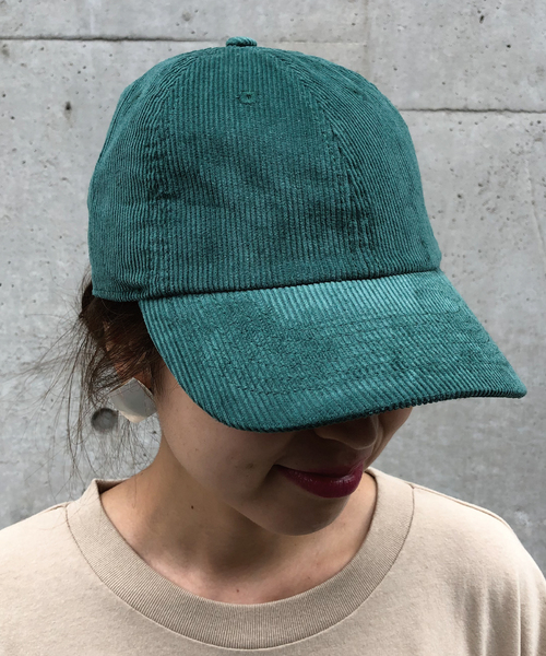 newhattan(ニューハッタン)の「【newhattan】ニューハッタン/コーデュロイキャップ(キャップ・レディース・ブラウン/キャメル/ベージュ/ネイビー/ブラック/モスグリーン/ワインレッド/グレー・フリー)」の19枚目の写真