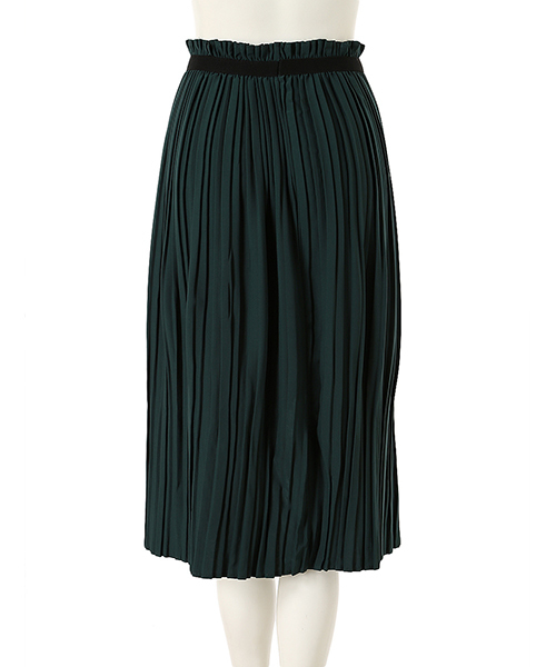 fifth（フィフス）の「ロングプリーツスカート（スカート・レディース・ブラック/グリーン/ボルドー/ホワイト/ネイビー/ベージュ・MEDIUM）」の19枚目の写真