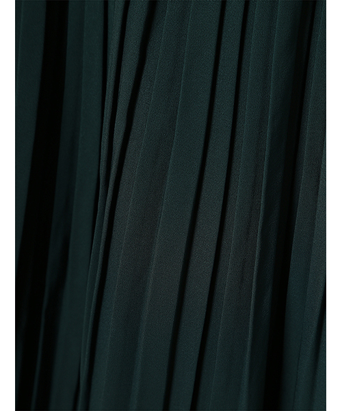 fifth（フィフス）の「ロングプリーツスカート（スカート・レディース・ブラック/グリーン/ボルドー/ホワイト/ネイビー/ベージュ・MEDIUM）」の13枚目の写真