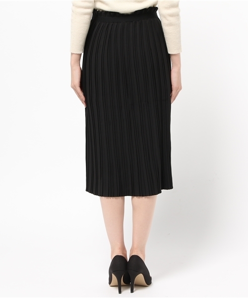 fifth（フィフス）の「ロングプリーツスカート（スカート・レディース・ブラック/グリーン/ボルドー/ホワイト/ネイビー/ベージュ・MEDIUM）」の9枚目の写真