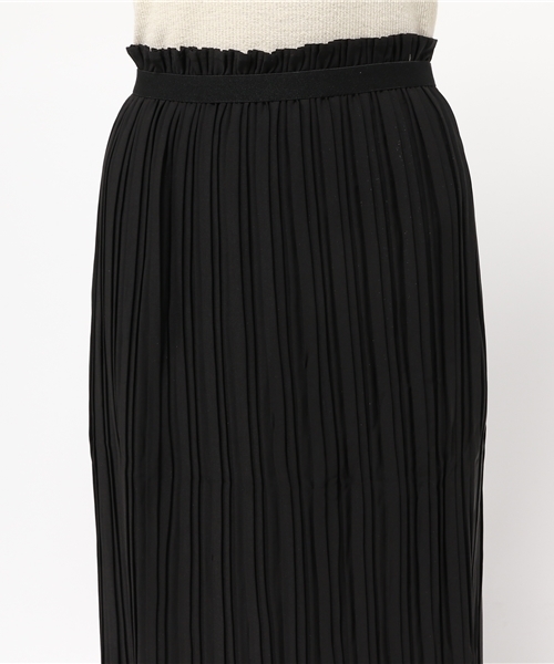 fifth（フィフス）の「ロングプリーツスカート（スカート・レディース・ブラック/グリーン/ボルドー/ホワイト/ネイビー/ベージュ・MEDIUM）」の10枚目の写真