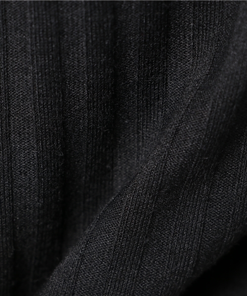 WEGO（ウィゴー）の「WEGO/2WAYリブロングスリーブカットソー（Tシャツ/カットソー・レディース・ライトピンク/ホワイト系その他5/ブラック/オフホワイト・FREE）」の11枚目の写真