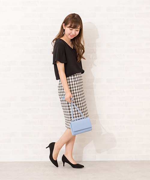 NATURAL BEAUTY BASIC（ナチュラルビューティーベーシック）の「 【VERY 7月号掲載】パーソナルマルチショルダーバッグ（ショルダーバッグ・レディース・ホワイト系その他/ベージュ/ブルー・ﾌﾘ-）」の22枚目の写真