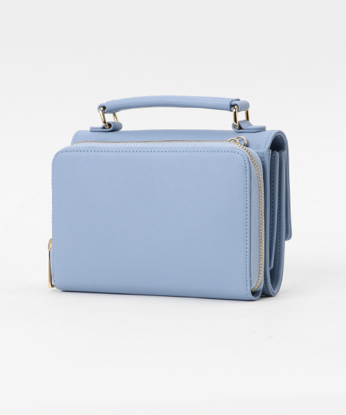 NATURAL BEAUTY BASIC（ナチュラルビューティーベーシック）の「 【VERY 7月号掲載】パーソナルマルチショルダーバッグ（ショルダーバッグ・レディース・ホワイト系その他/ベージュ/ブルー・ﾌﾘ-）」の4枚目の写真