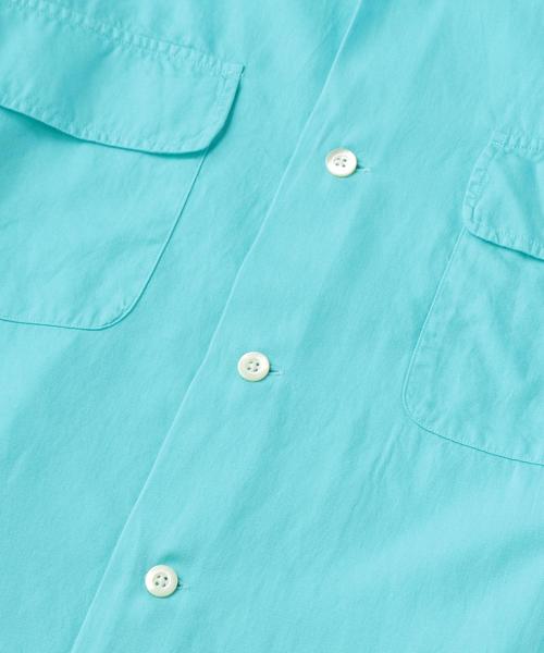 UNITED ARROWS & SONS(ユナイテッドアローズアンドサンズ)の「UNITED ARROWS & SONS(ユナイテッドアローズ&サンズ)CUP/CTN OPEN O/D ◆(シャツ/ブラウス・メンズ・オレンジ/ターコイズブルー・LARGE/X-LARGE/SMALL/MEDIUM)」の5枚目の写真