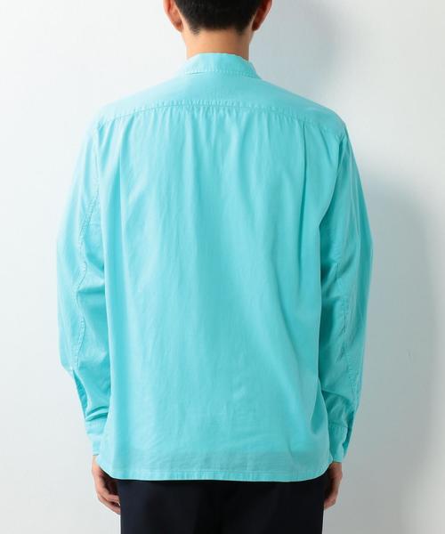 UNITED ARROWS & SONS(ユナイテッドアローズアンドサンズ)の「UNITED ARROWS & SONS(ユナイテッドアローズ&サンズ)CUP/CTN OPEN O/D ◆(シャツ/ブラウス・メンズ・オレンジ/ターコイズブルー・LARGE/X-LARGE/SMALL/MEDIUM)」の9枚目の写真