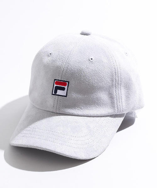 FILA（フィラ）の「∴WEGO/FILA別注フェイクスエードローキャップ（キャップ・メンズ・ピンク/レッド/ブラック/グレー・FREE）」の7枚目の写真