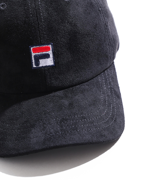 FILA（フィラ）の「∴WEGO/FILA別注フェイクスエードローキャップ（キャップ・メンズ・ピンク/レッド/ブラック/グレー・FREE）」の12枚目の写真