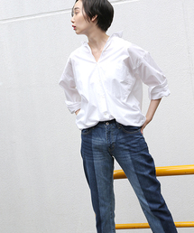 niko and... | ■ 忽那汐里さん着用 ■ マーセBIGLONGシャツ【niko and ...】(シャツ/ブラウス)