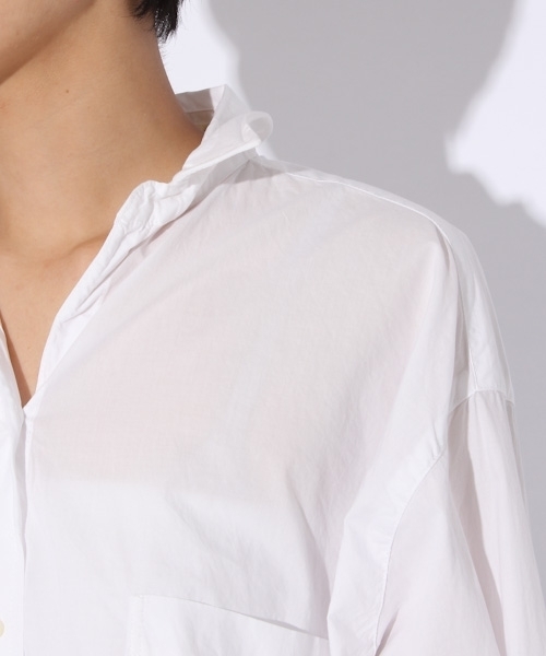 niko and...（ニコアンド）の「マーセBIGLONGシャツ【niko and ...】（シャツ/ブラウス・レディース・オリーブ/ブルー/マスタード/ホワイト・MEDIUM/LARGE）」の13枚目の写真