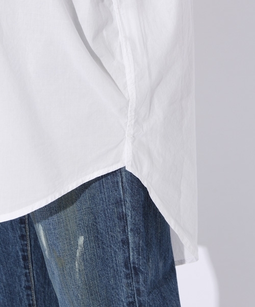 niko and...（ニコアンド）の「マーセBIGLONGシャツ【niko and ...】（シャツ/ブラウス・レディース・オリーブ/ブルー/マスタード/ホワイト・MEDIUM/LARGE）」の16枚目の写真