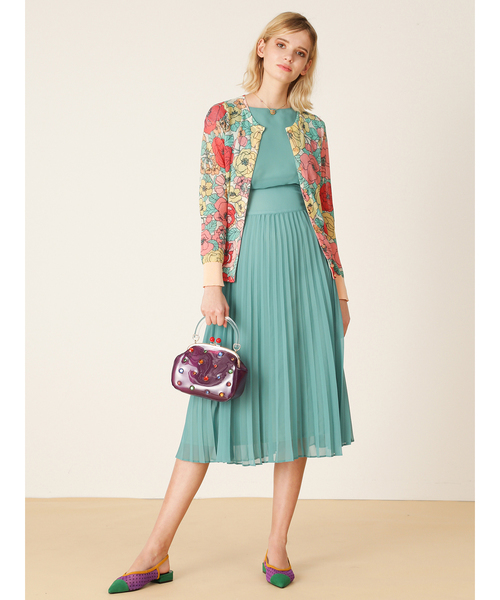 Lily Brown リリーブラウン の レトロシフォンワンピース ワンピース Wear