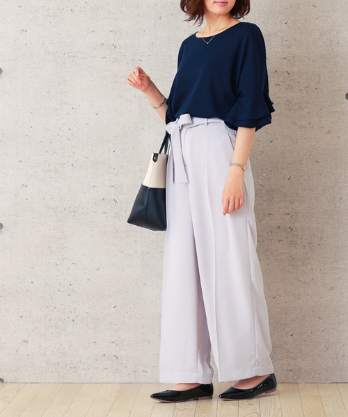 menue(メヌエ)の「イイ女ポインテッド ポインテッドトゥ エナメル ぺたんこ パンプス(パンプス・レディース・アイボリー/ライトパープル/ライトグレー/ネイビー/グリーン系その他/スモークピンク/ピンクベージュ/ブラック/イエロー/グレイッシュベージュ/レッド/ピンク系その他・24.5cm/24.0cm/21.5cm/25.5cm/22.5cm/23.5cm/22.0cm/23.0cm/25.0cm/26.0cm/26.5cm)」の17枚目の写真