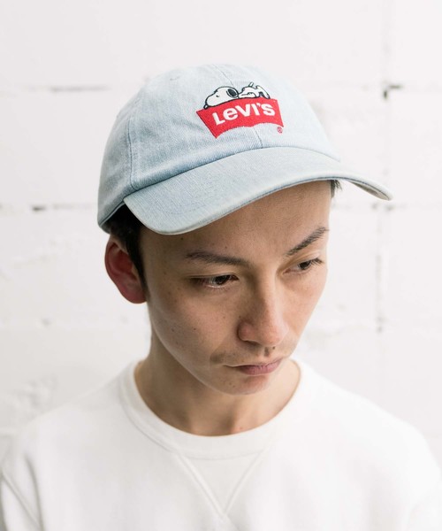 Levi's(リーバイス)の「【LEVI'S(R)xPEANUTS(R)】SNOOPY BASEBALL CAP(キャップ・メンズ・ブルー・OS)」の2枚目の写真