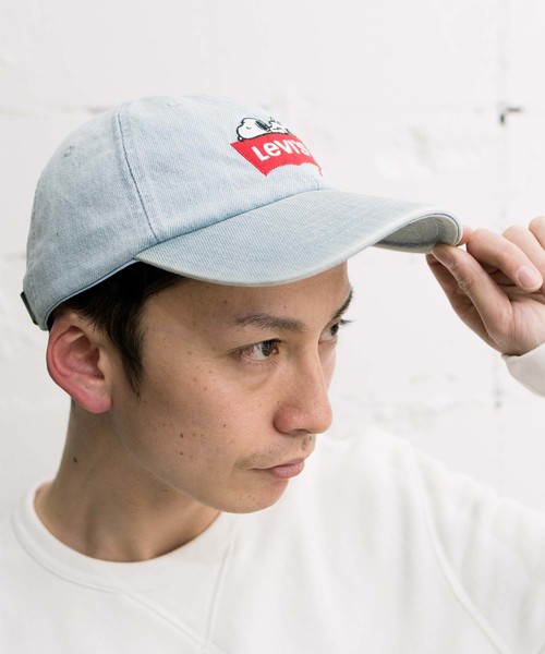 Levi's(リーバイス)の「【LEVI'S(R)xPEANUTS(R)】SNOOPY BASEBALL CAP(キャップ・メンズ・ブルー・OS)」の3枚目の写真
