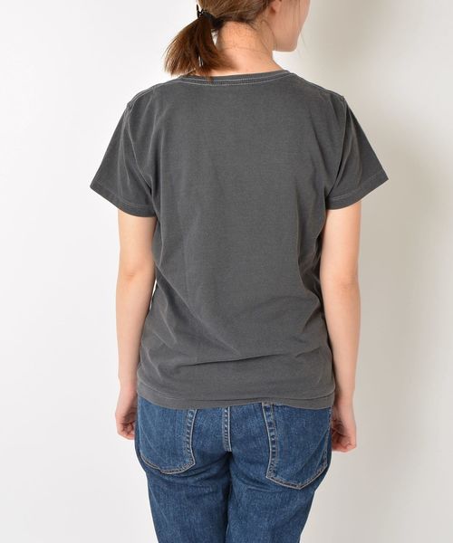 SHIPS（シップス）の「プリントTee◇（Tシャツ/カットソー・レディース・ブラック/ブラック系その他/ブラック系その他2/ブラック系その他3・ONE SIZE）」の7枚目の写真