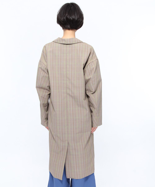 LAKOLE（ラコレ）の「グレンチェックラペルドコート / LAKOLE（ステンカラーコート・レディース・その他8・MEDIUM/SMALL）」の14枚目の写真