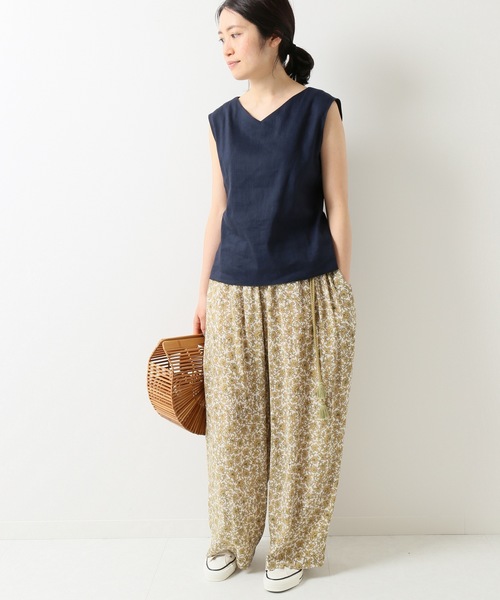 IENA（イエナ）の「アサ/VIS デザイントップス◆（シャツ/ブラウス・レディース・カーキ/ネイビー・FREE）」の4枚目の写真