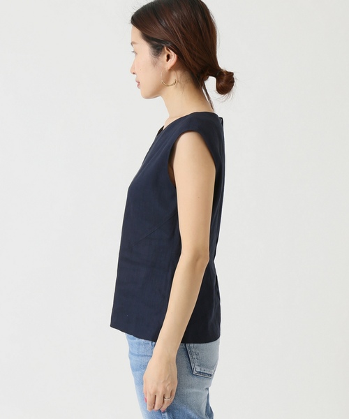 IENA（イエナ）の「アサ/VIS デザイントップス◆（シャツ/ブラウス・レディース・カーキ/ネイビー・FREE）」の7枚目の写真