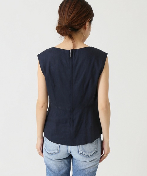 IENA（イエナ）の「アサ/VIS デザイントップス◆（シャツ/ブラウス・レディース・カーキ/ネイビー・FREE）」の8枚目の写真